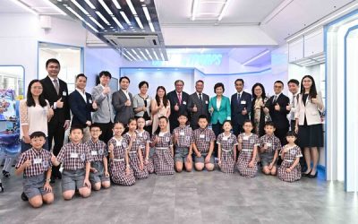 蔡若蓮與師生共迎新學年
